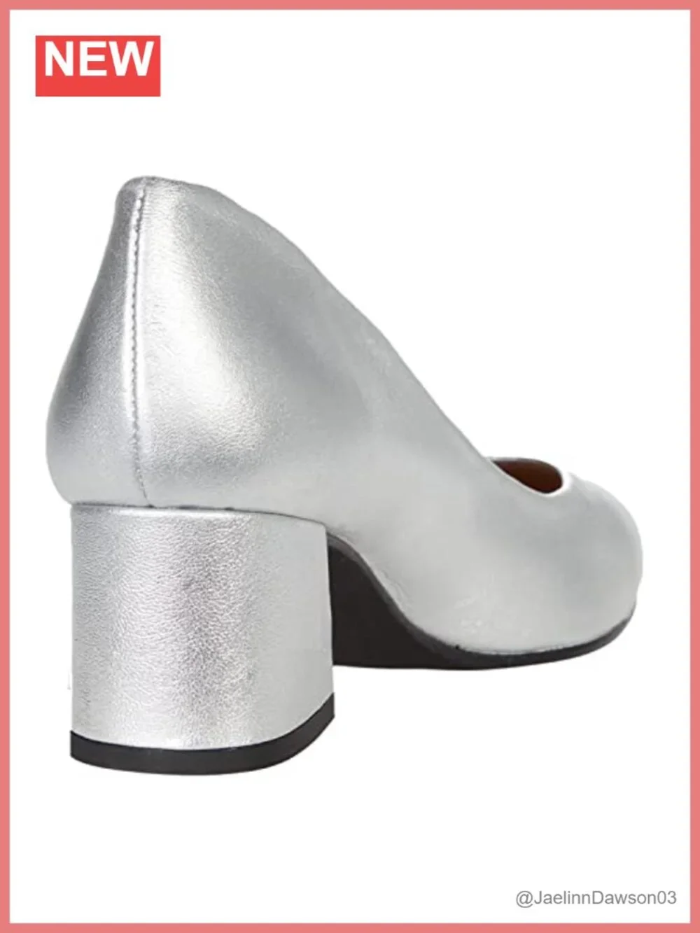 Women's Chunky Block Heel Suede Pumps - Round Toe Slip On Dress Shoes